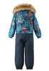 Reimatec winter overall, Kipina Dark sea blue