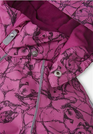 Reimatec winter overall, Langnes Magenta purple