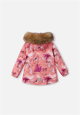 Reimatec winter jacket, Kiela Pink coral