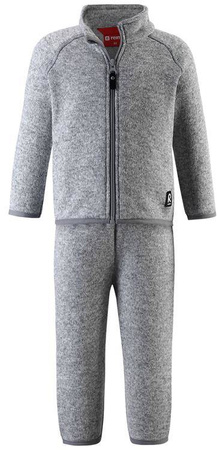 Fleece set, Tahto Melange grey