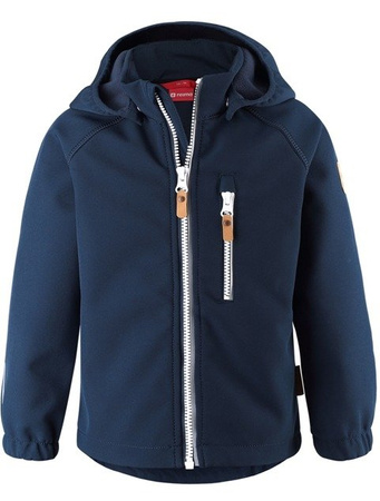 Kurtka reima Softshell, Vantti, granatowa, dziecięca