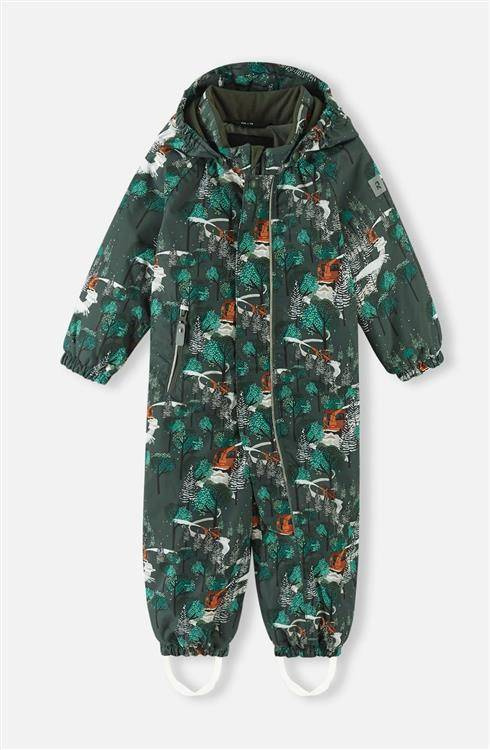 Reimatec winter overall, Puhuri, Thyme green