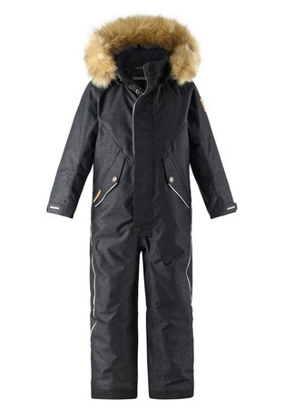 Reimatec winter overall, Vuoret Black melange