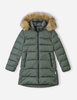 Winter jacket, Lunta, Thyme green