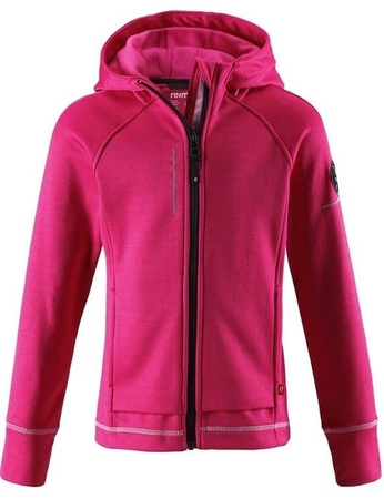 Bluza polarowa Reima, Igelkott Malinowa
