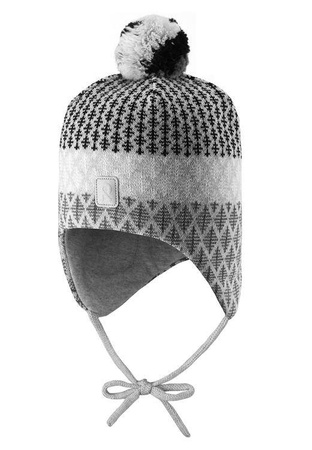Beanie, Uljas Melange grey