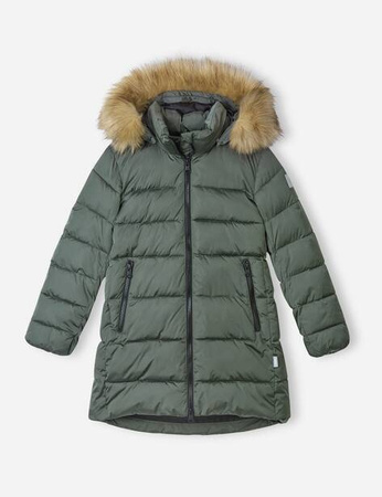 Winter jacket, Lunta, Thyme green
