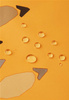 Reimatec winter jacket, Maunu Orange yellow