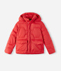 Down jacket, Pellinki Tomato red