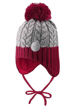 Beanie, Pakkas Lingonberry red