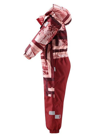 Reimatec Kiddo winter overall, Snowy Lingonberry red