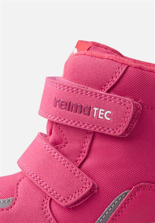 Buty reima zimowe ReimaTec, Qing, Czerwony Unisex