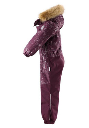 Reimatec winter overall, Bergen Deep purple