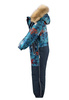 Reimatec winter overall, Kipina Dark sea blue
