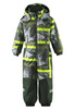 Reimatec Kiddo winter overall, Snowy Dark green