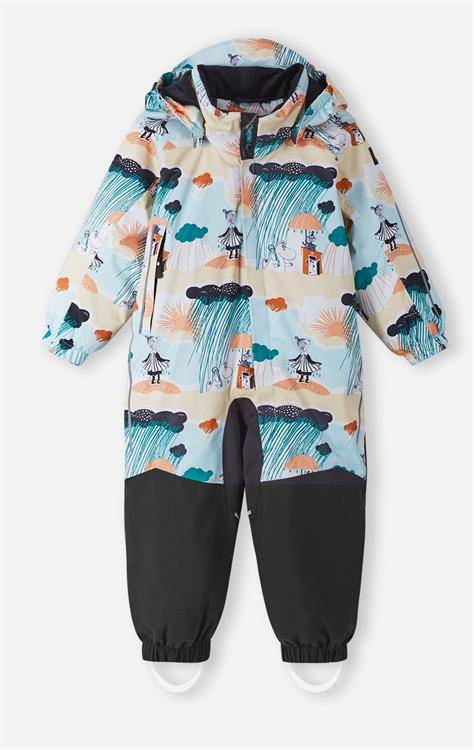 Reimatec winter overall, Moomin Lyster Green Lake