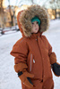 Reimatec winter overall, Gotland Cinnamon brown