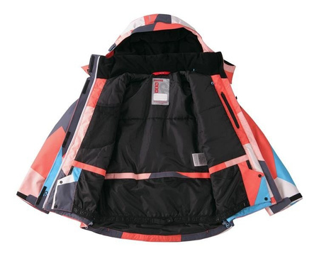 Reimatec winter jacket, Frost Bright salmon