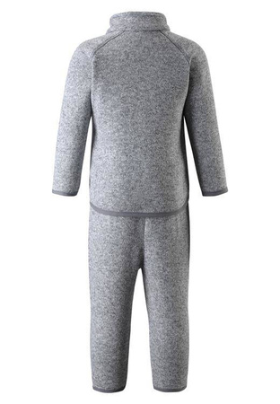 Fleece set, Tahto Melange grey