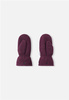 Fleece mittens, Tumpus, Deep purple