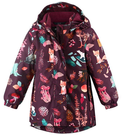 Kurtka reima zimowa Reimatec, Aseme, liliowy Dziewczynki