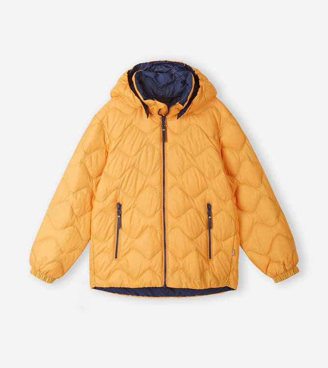 Down jacket, Fossila Radiant orange