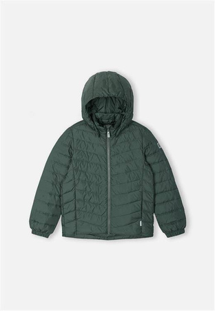 Down jacket, Falk Thyme green
