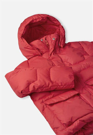 Kurtka reima zimowa puchowa, Pellinki, Czerwony Unisex