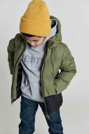 Down jacket, Teisko Radiant orange