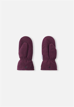 Fleece mittens, Tumpus, Deep purple