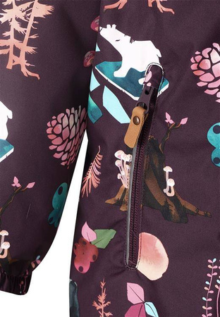 Reimatec winter overall, Puhuri Deep purple