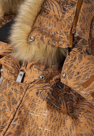 Reimatec winter overall, Bergen Cinnamon brown